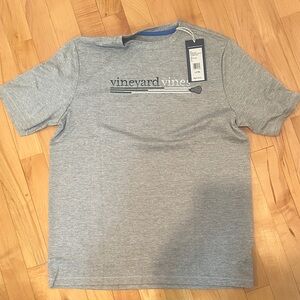 Vineyard Vines Heather Gray Short Sleeve Tee